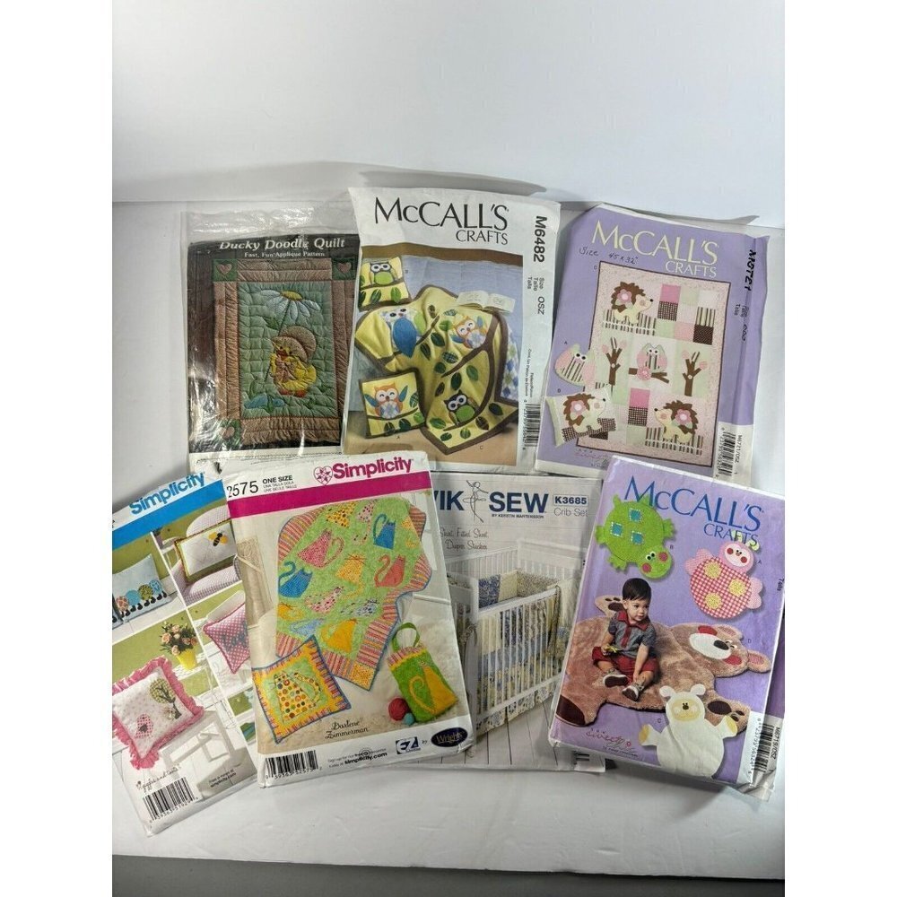 Simplicity and McCall’s Lot Of Sewing Patterns 2010’s&1980 - * Read Description
